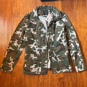 Camo utility jacket